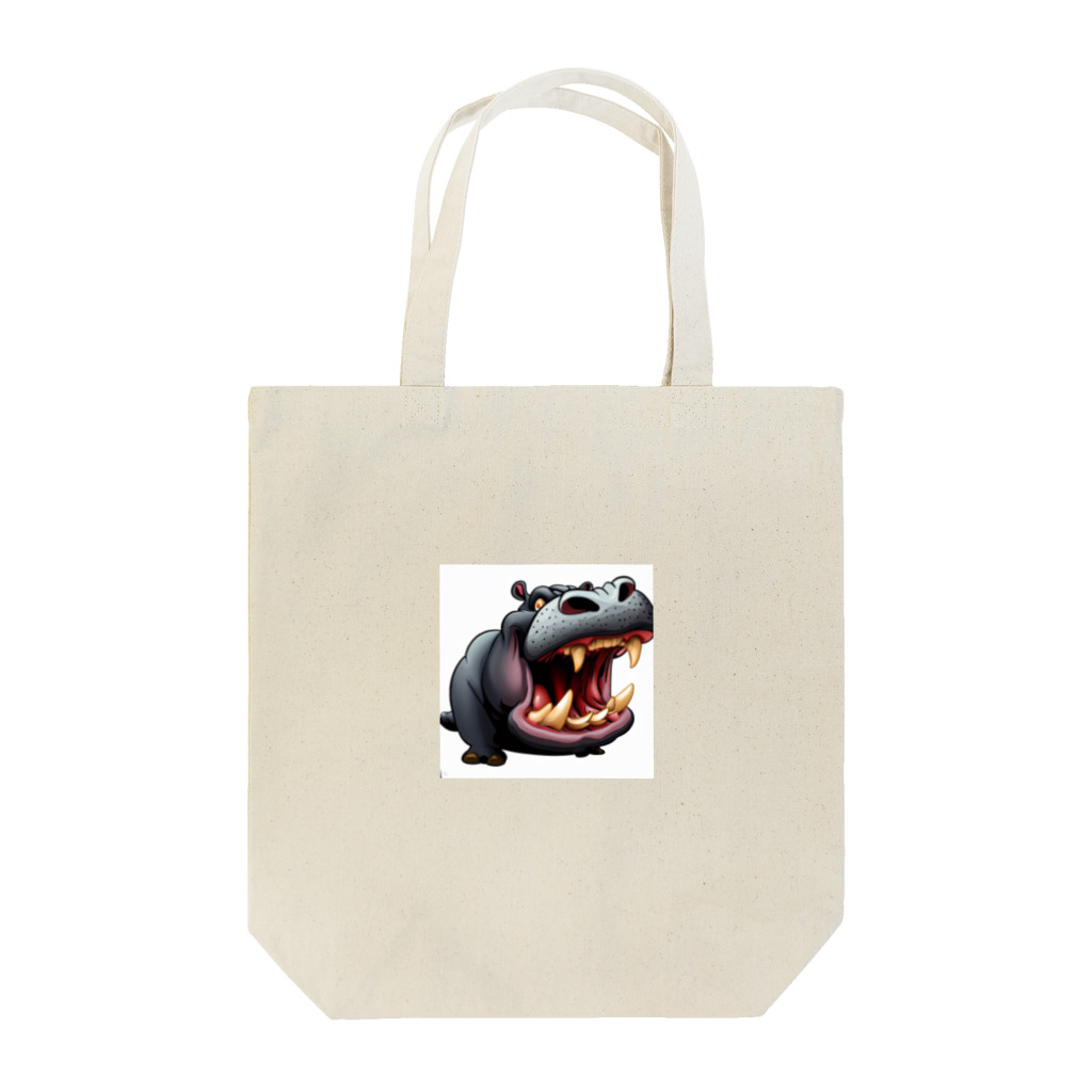 hippo-fanのカバのhippo君 Tote Bag