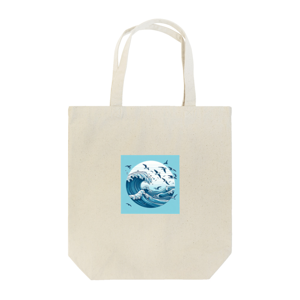 Nattu/のかもめと海 Tote Bag