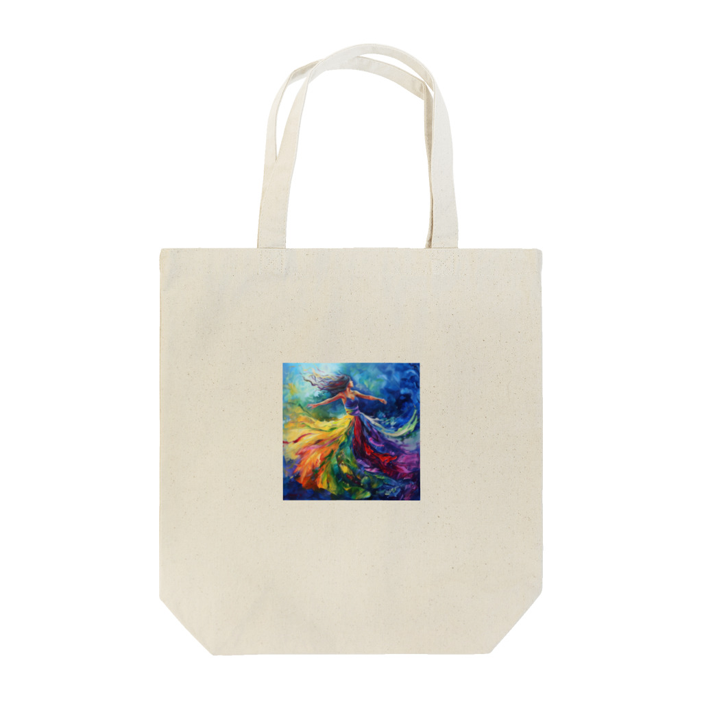 マツトの風に揺れる絵画 Tote Bag