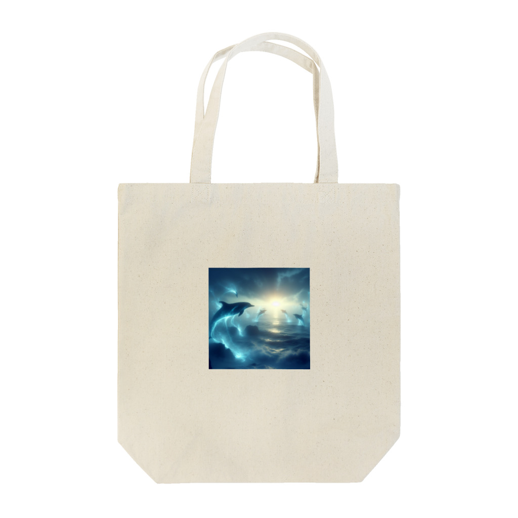 animalsの神秘的なイルカ Tote Bag