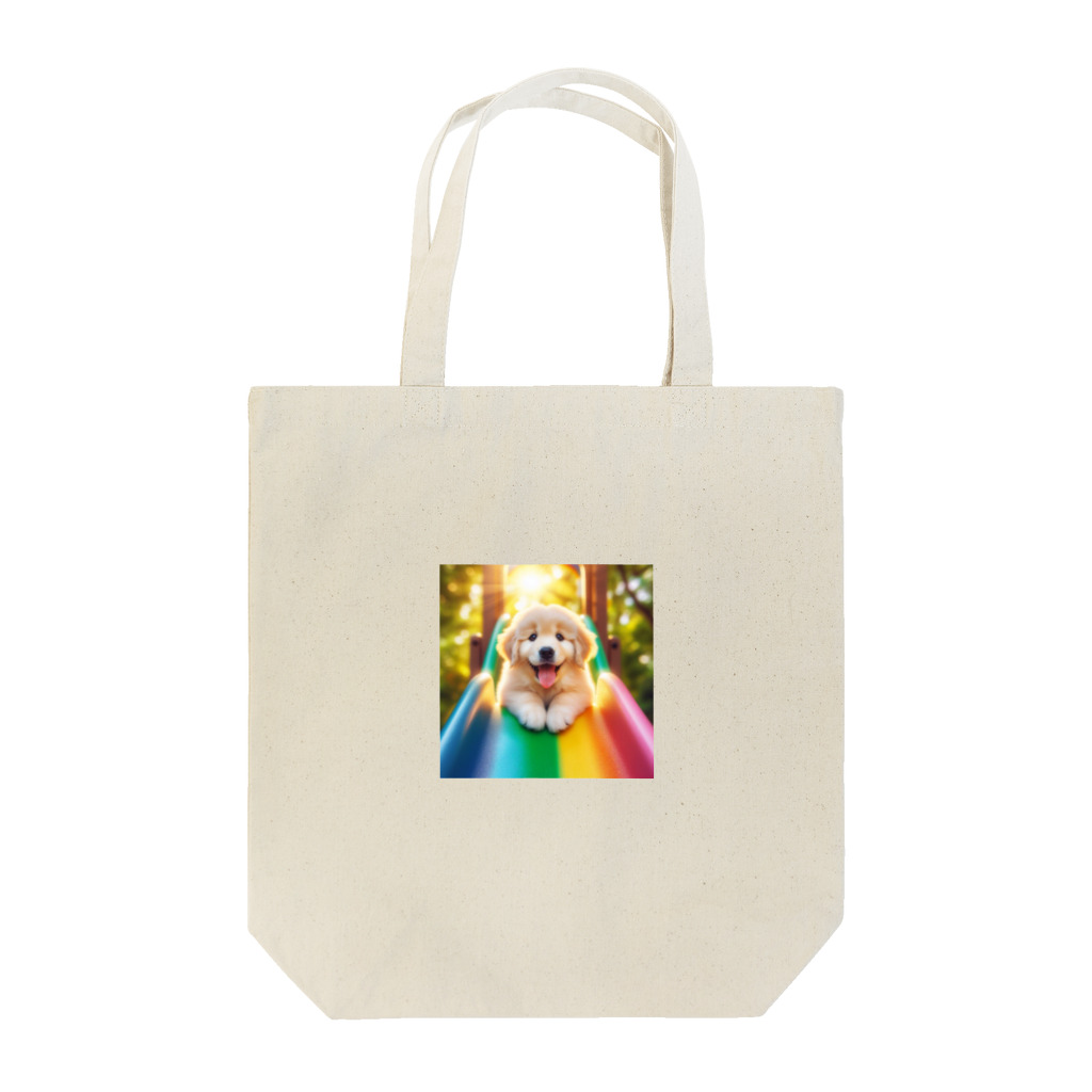 jumping坊主の犬の喜び Tote Bag