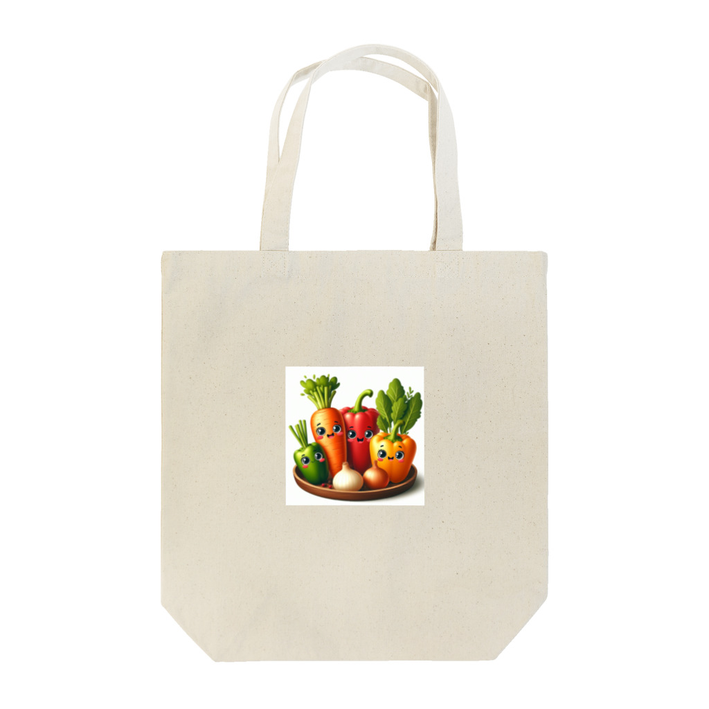 koumeiのベジタらぶ Tote Bag