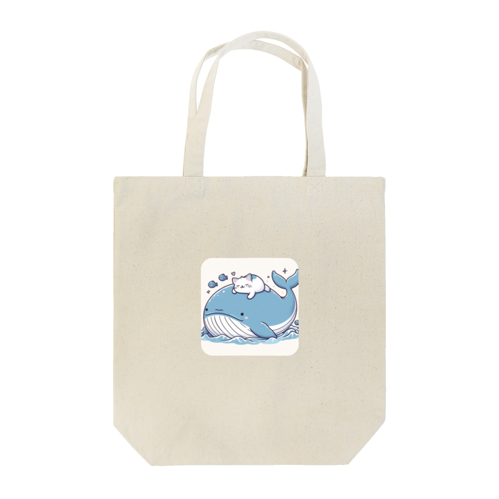 ニャーちゃんショップの眠りネコ Tote Bag