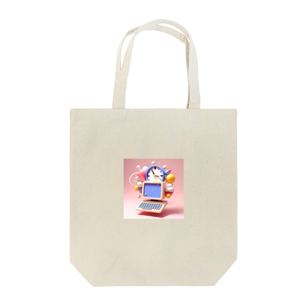 moyasi_777の時計ちゃん Tote Bag