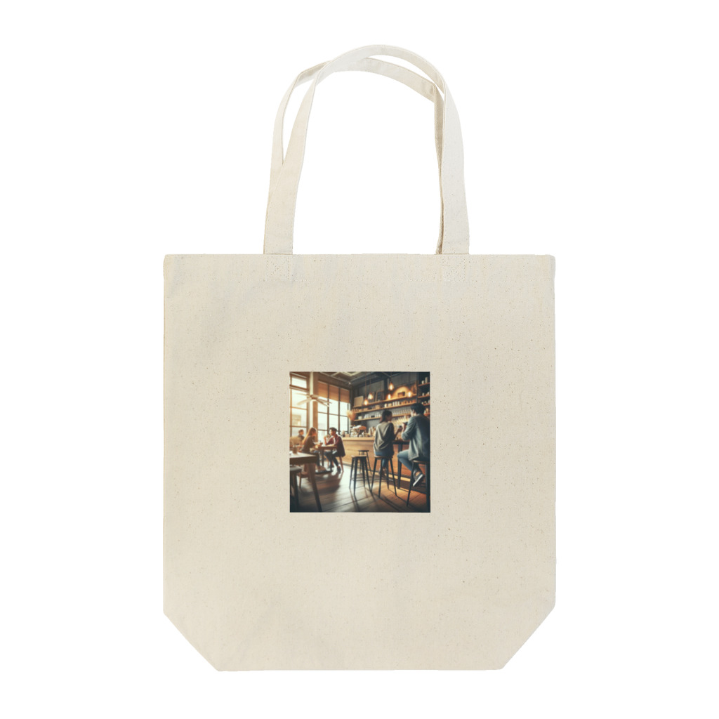 U hopeのカフェの何気ないワンショット Tote Bag