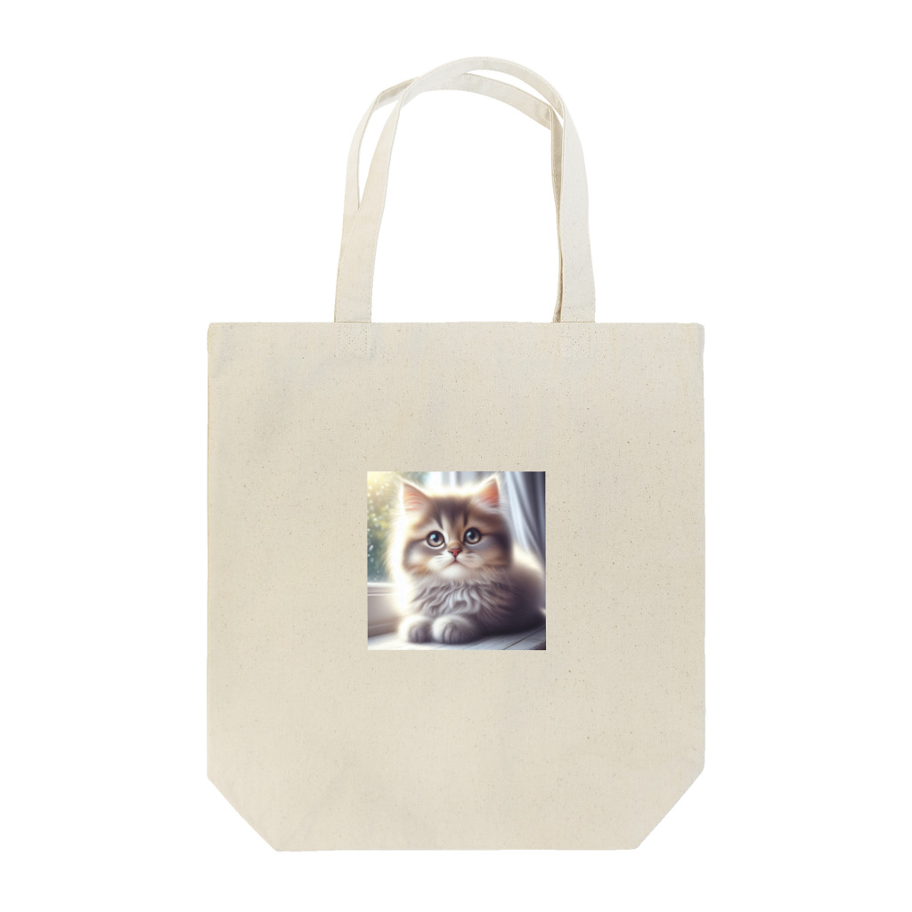 harumama04の子猫のキャラクターグッズです。 Tote Bag