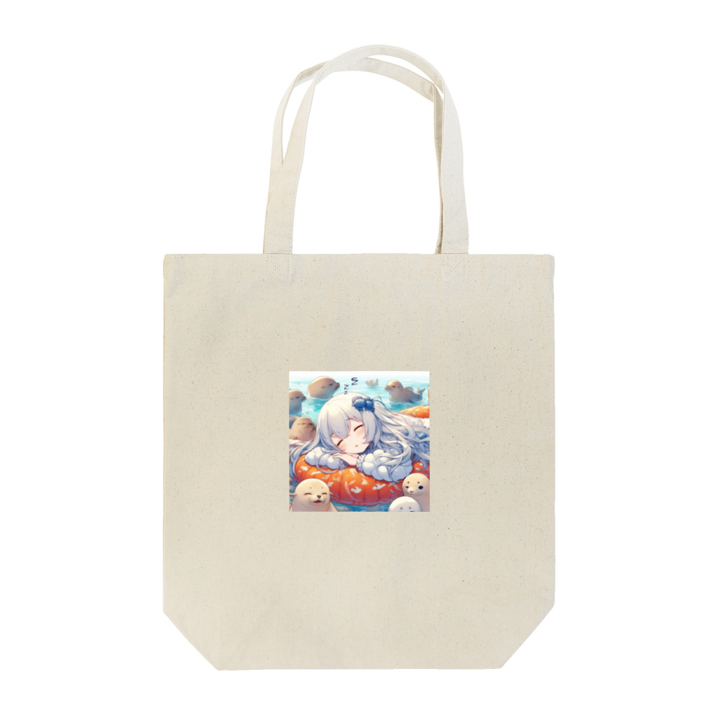 HERAX(へラックス）2号店の南極でアザラシと夢の中へ Tote Bag