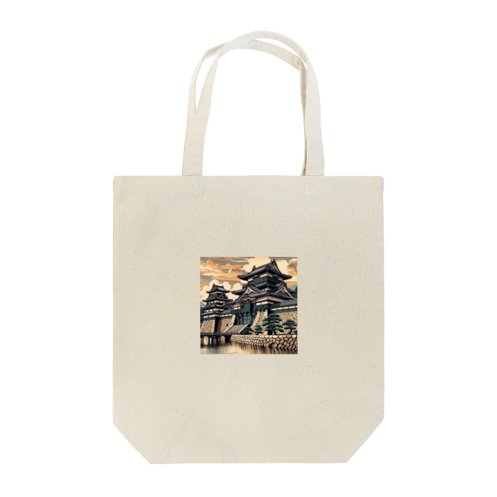 Hey和の二条城　世界遺産　絵画 Tote Bag