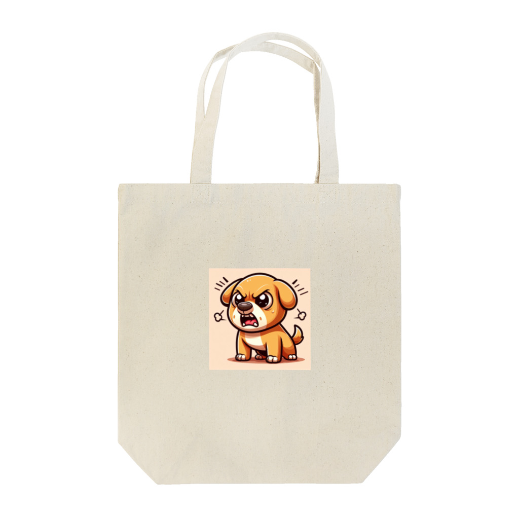 namidamakiの怒りん坊犬 Tote Bag