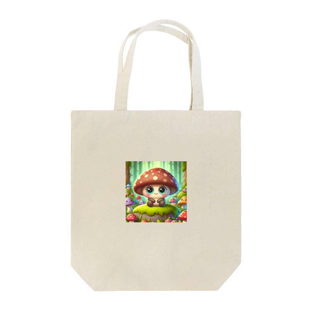 Rio58の癒し系キノコ可愛いグッズ Tote Bag