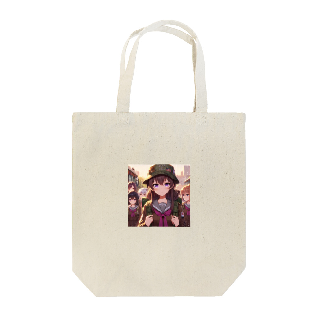 SWQAのソロキャンプjk Tote Bag