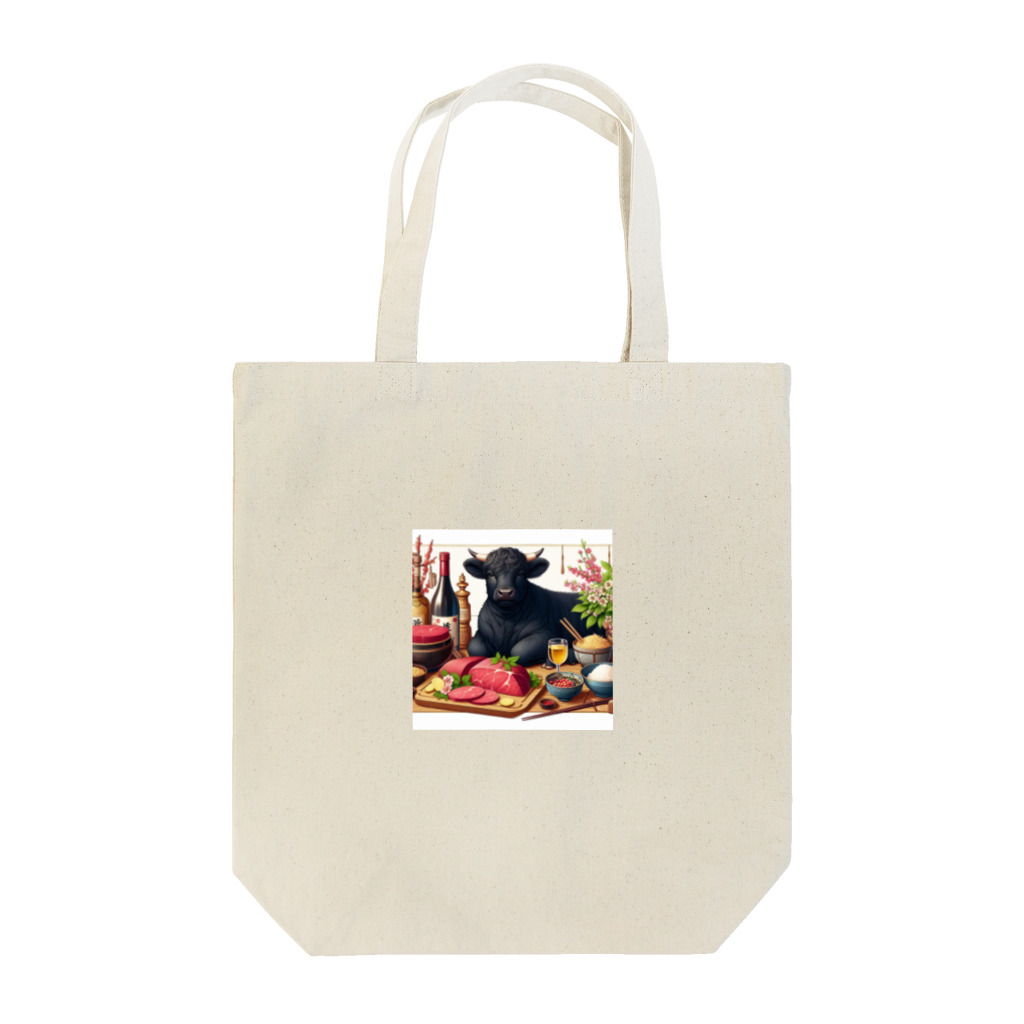 KIARI-NOの牛さん Tote Bag