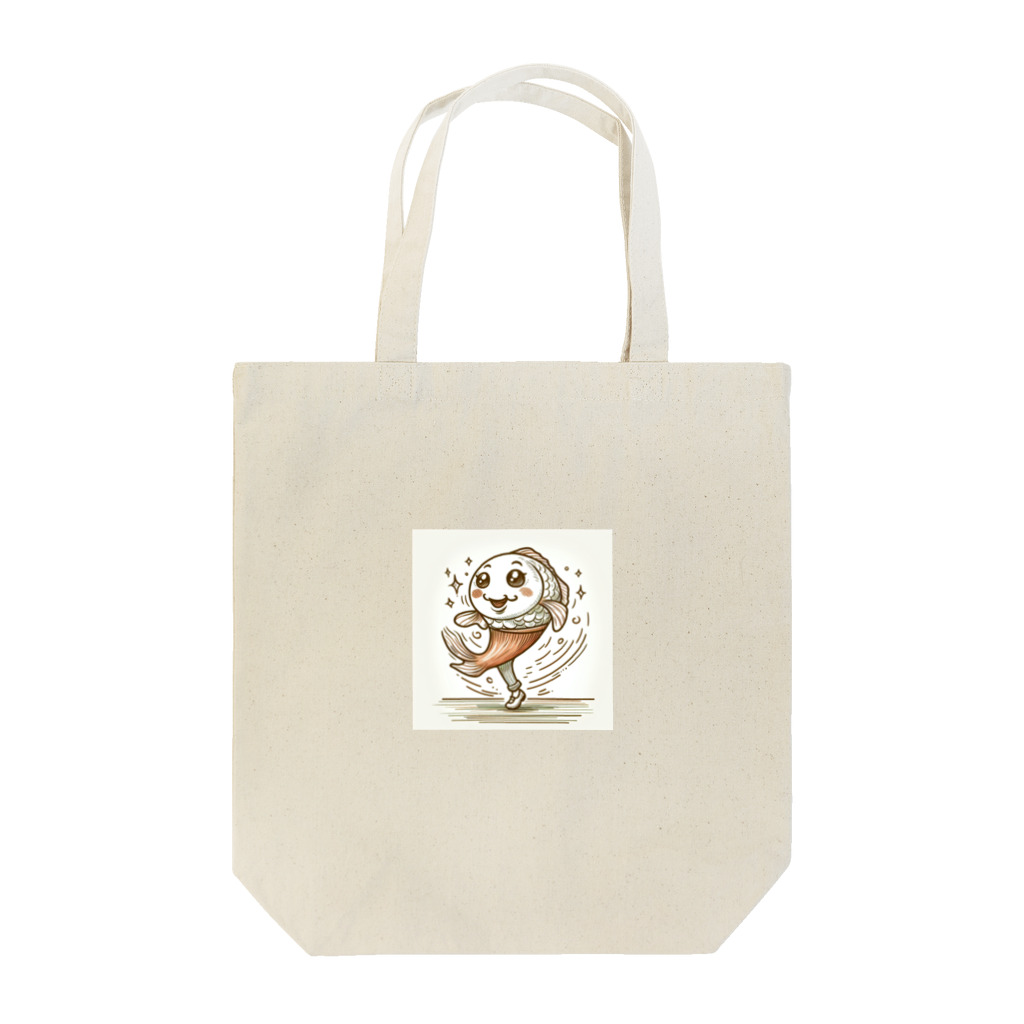 noBuのダンスしまくる魚 Tote Bag