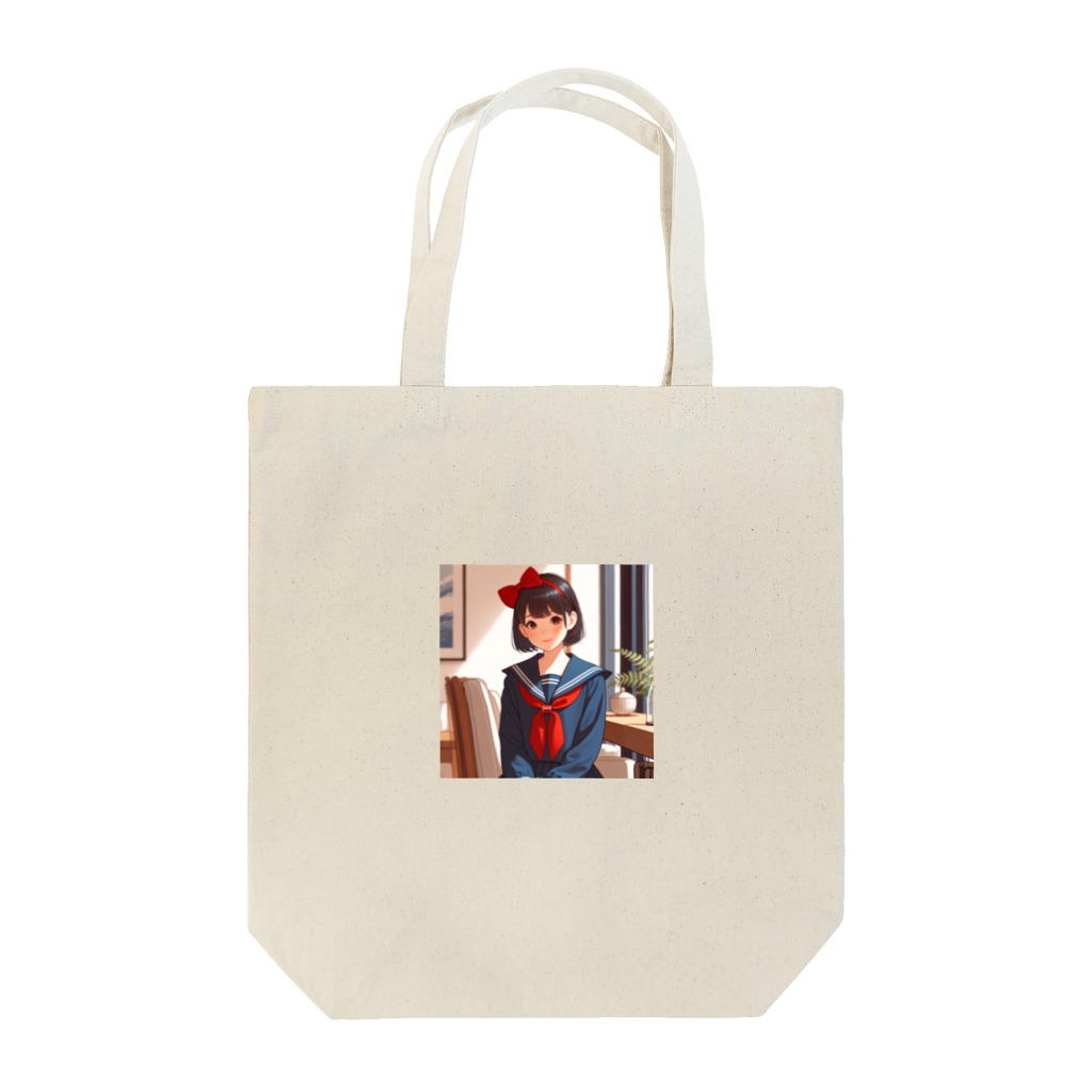 midori_kawaのセーラーキュート Tote Bag