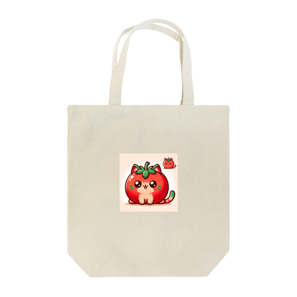 コウヘイのトマト猫 Tote Bag