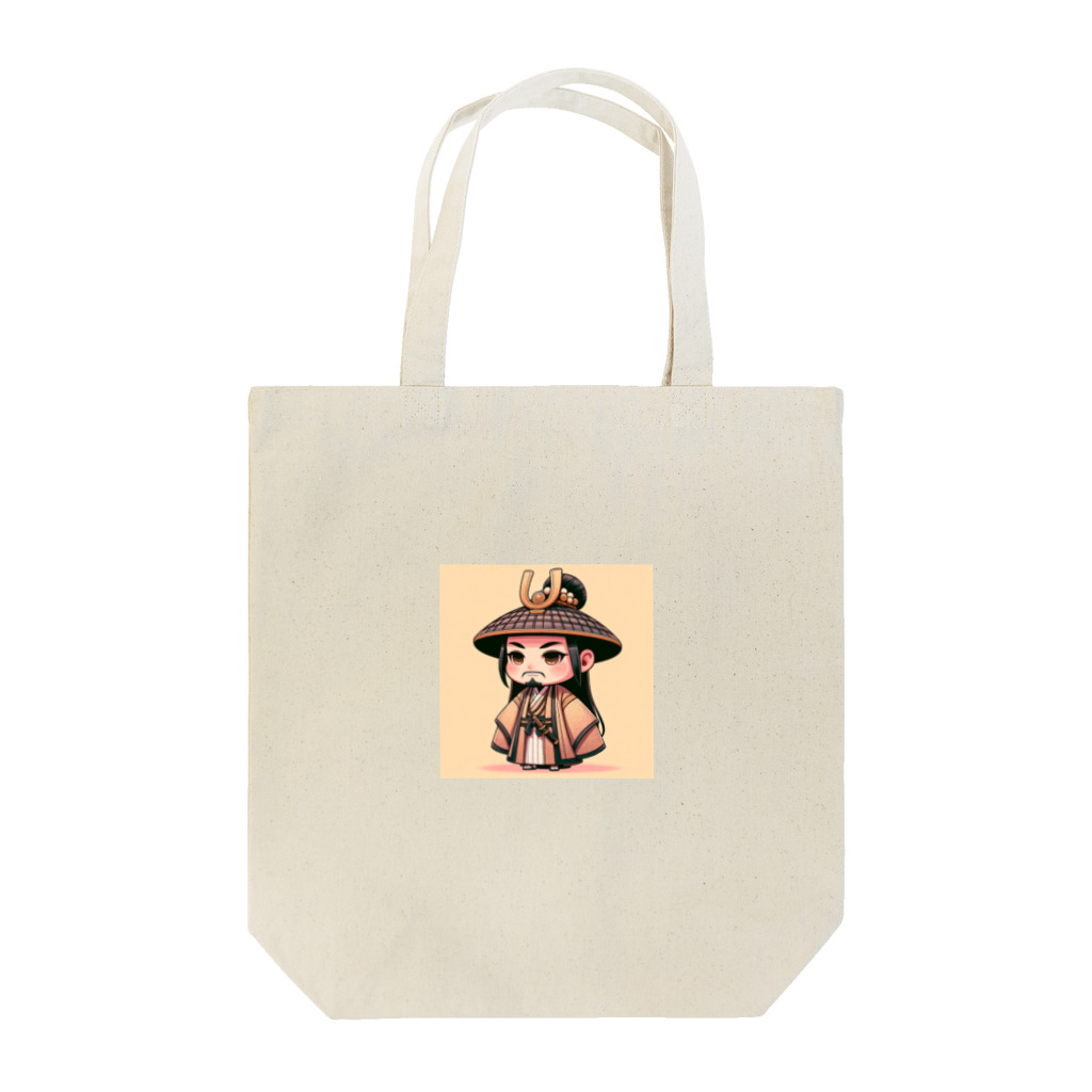 戦国時代マニアのデフォルメ足利義政君 Tote Bag