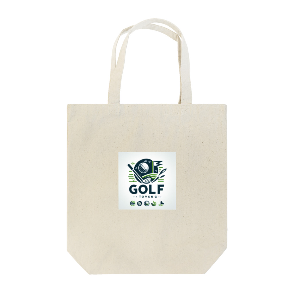 Golfyのオリジナルゴルフロゴ トートバッグ
