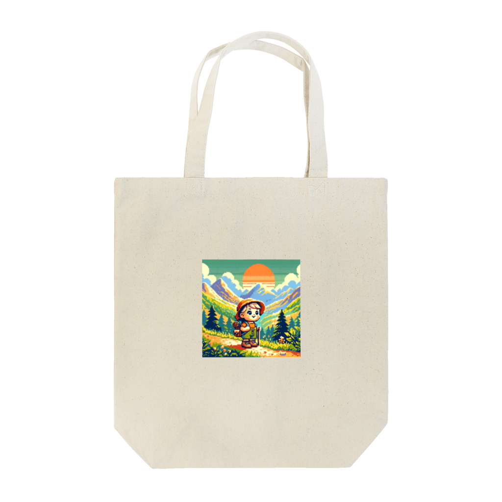 きなこのショップのこども登山家 Tote Bag