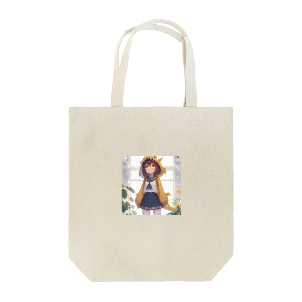 dramusumeの温ドラ娘！イエロー Tote Bag