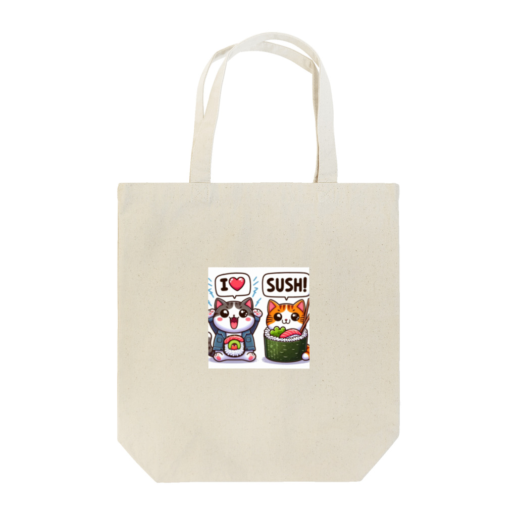 ATOZEKI777の猫おすっしラブ Tote Bag