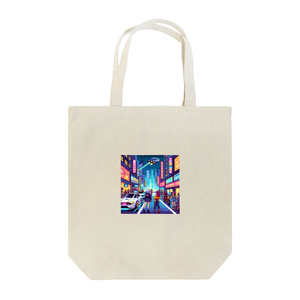 ganosのドット絵ネオン2 Tote Bag