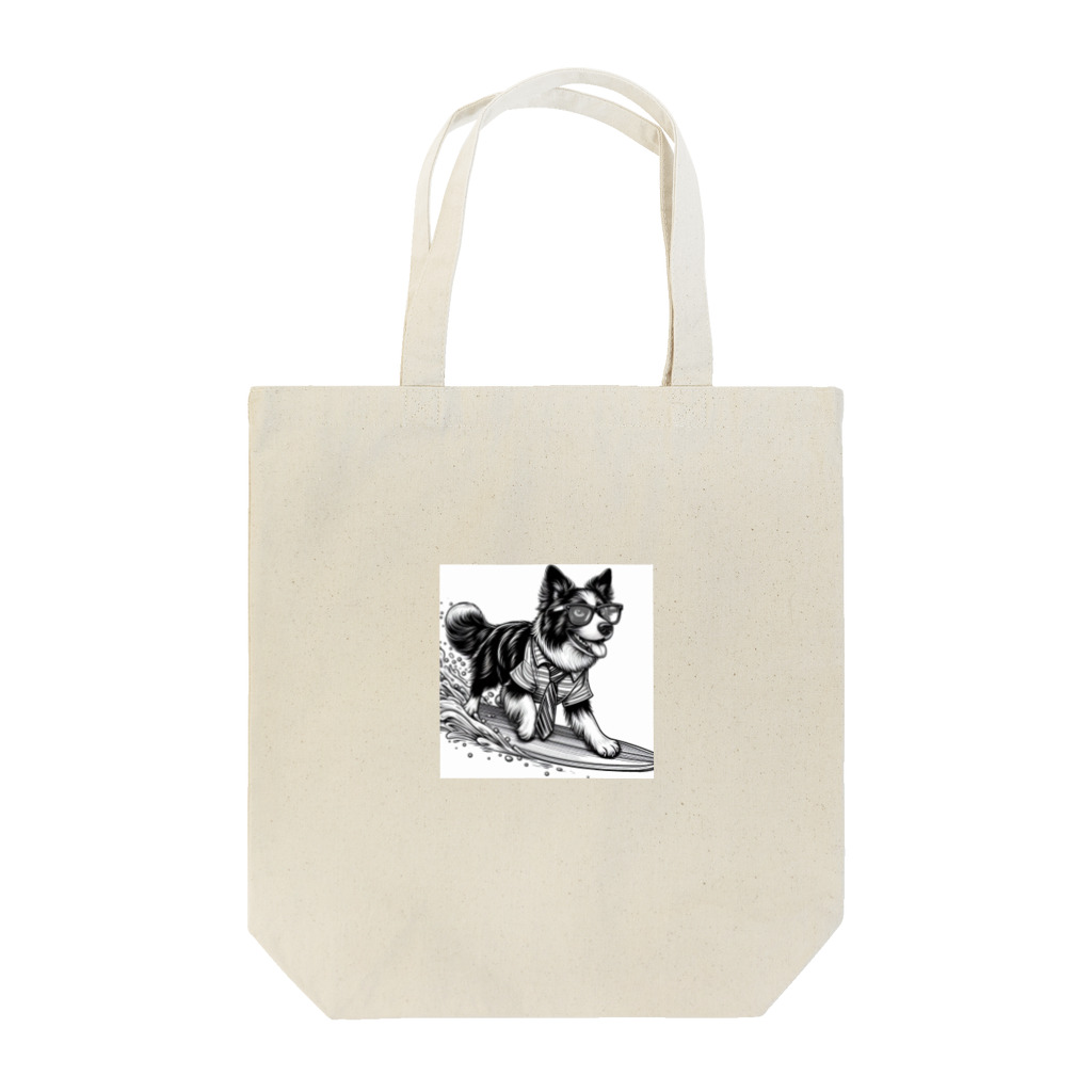 NAOGOROのボーダーコリーのボーちゃん Tote Bag