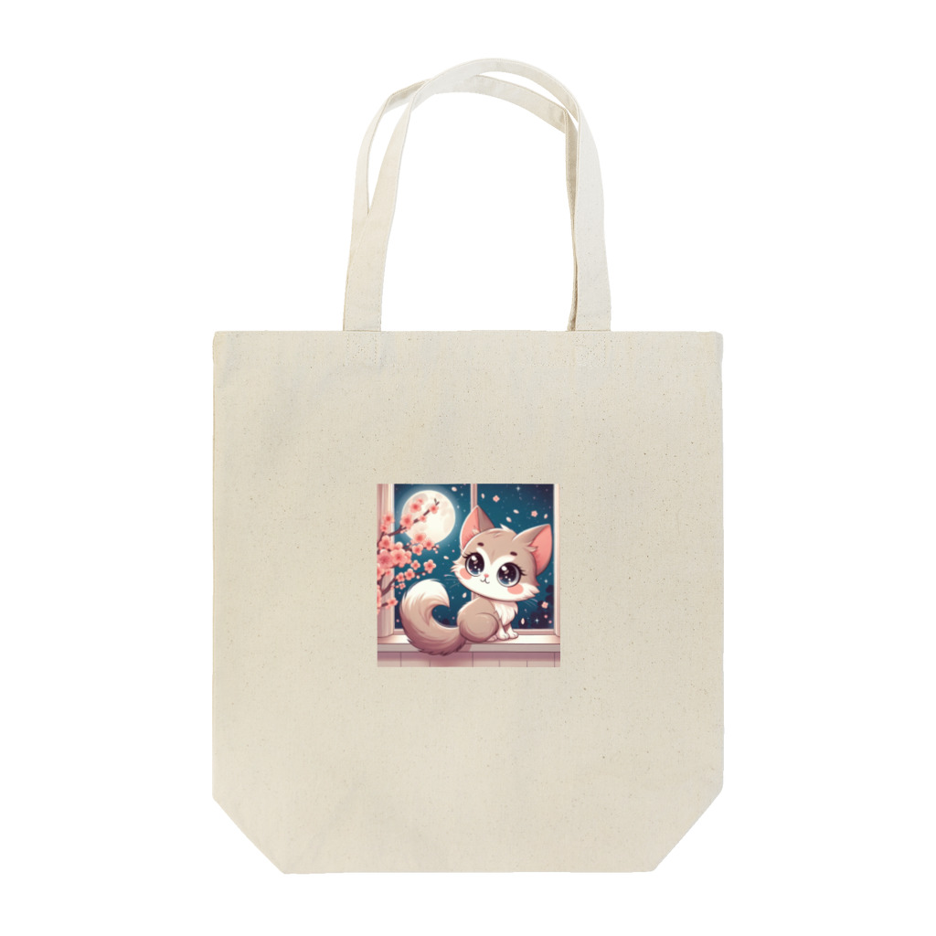 rinngの目が可愛い猫グッズ Tote Bag