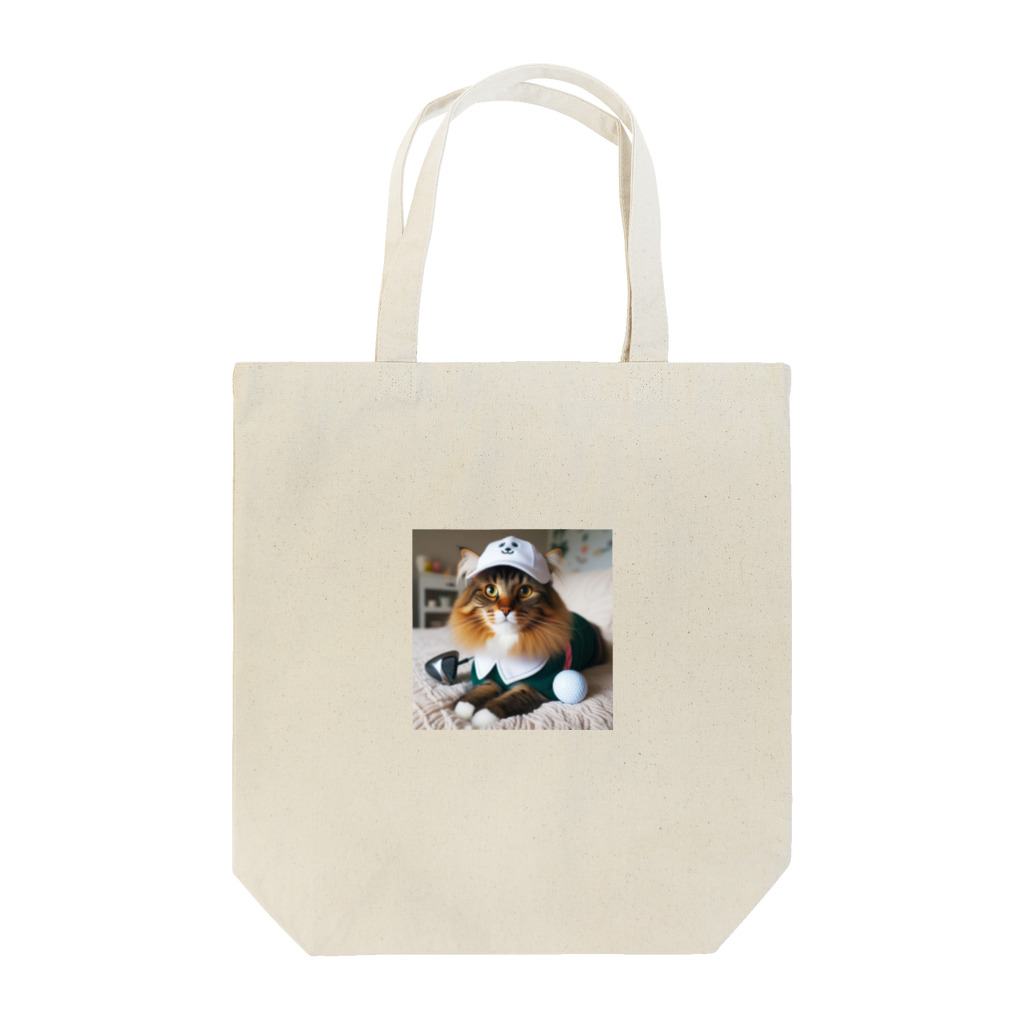 sophie138の猫ゴルファー Tote Bag