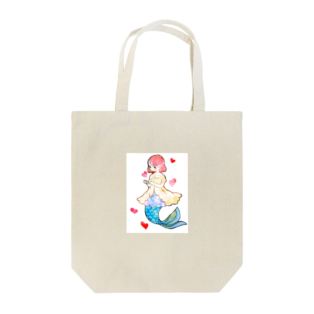 peaches-momokoの人魚姫 トートバッグ