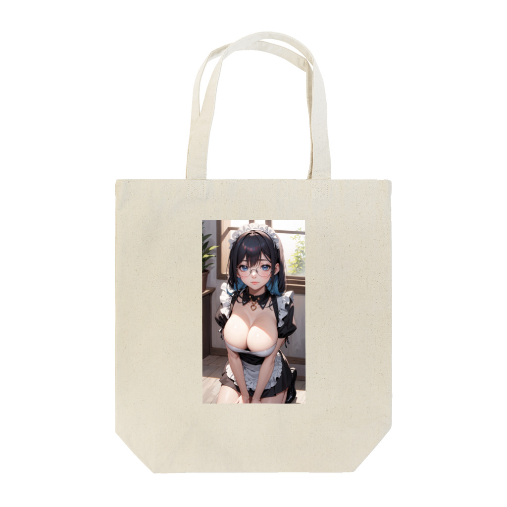 美少女学院の黒髪美少女　美鈴ちゃん　メイド Tote Bag