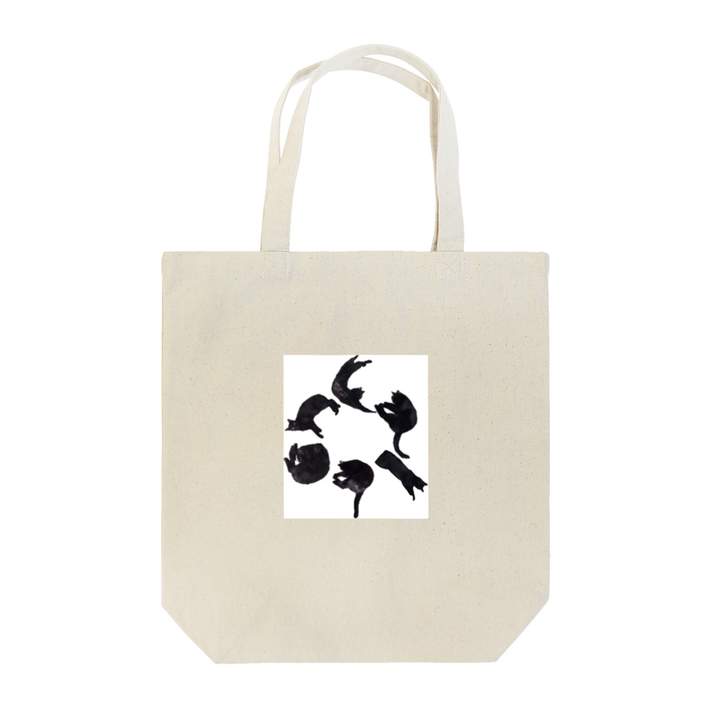 carbonbonの猫文字カーボン Tote Bag