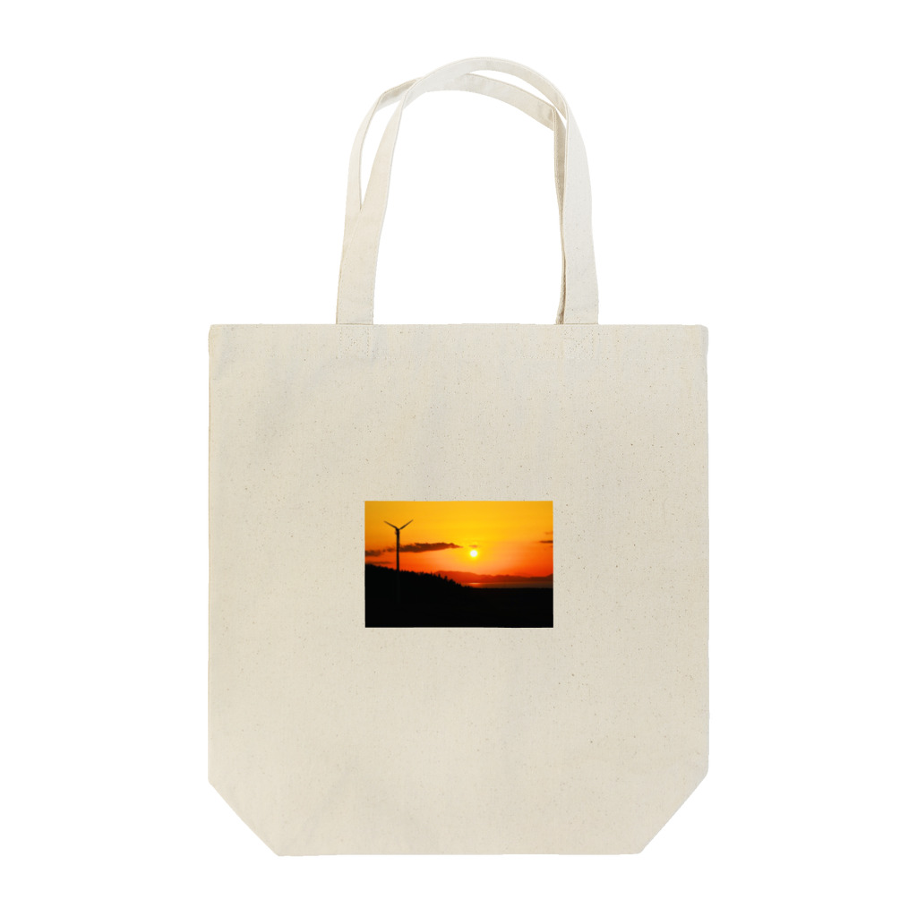 ノリちゃん公式夕陽グッズののりちゃん撮影夕陽グッズ Tote Bag