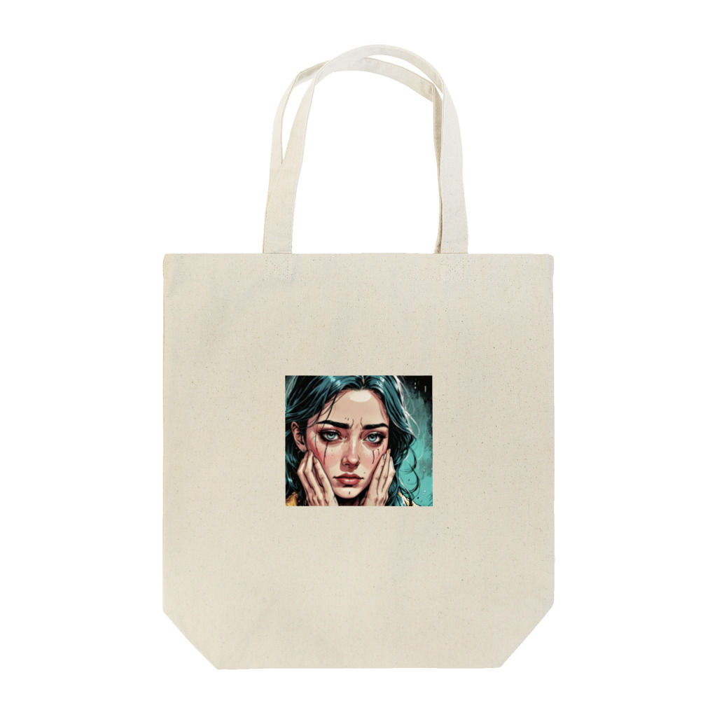 ETOWA_TOWAの心が震えた 感情 Tote Bag