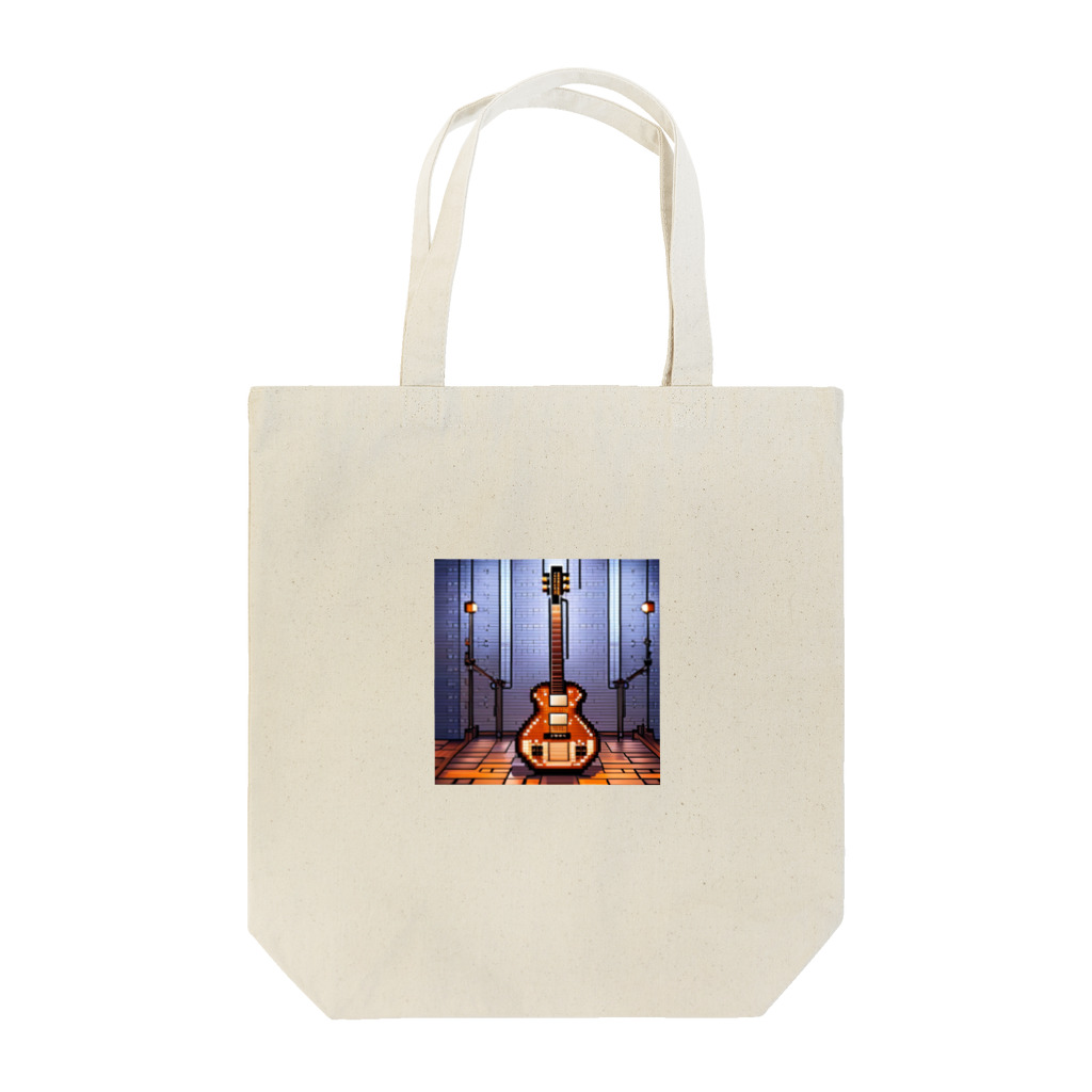 nomad4491のドット絵のペダルスチールギター Tote Bag