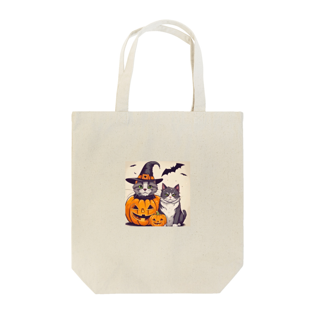 あなたの心をわしづかみSHOPの可愛いハロウィンねこちゃん💗 Tote Bag