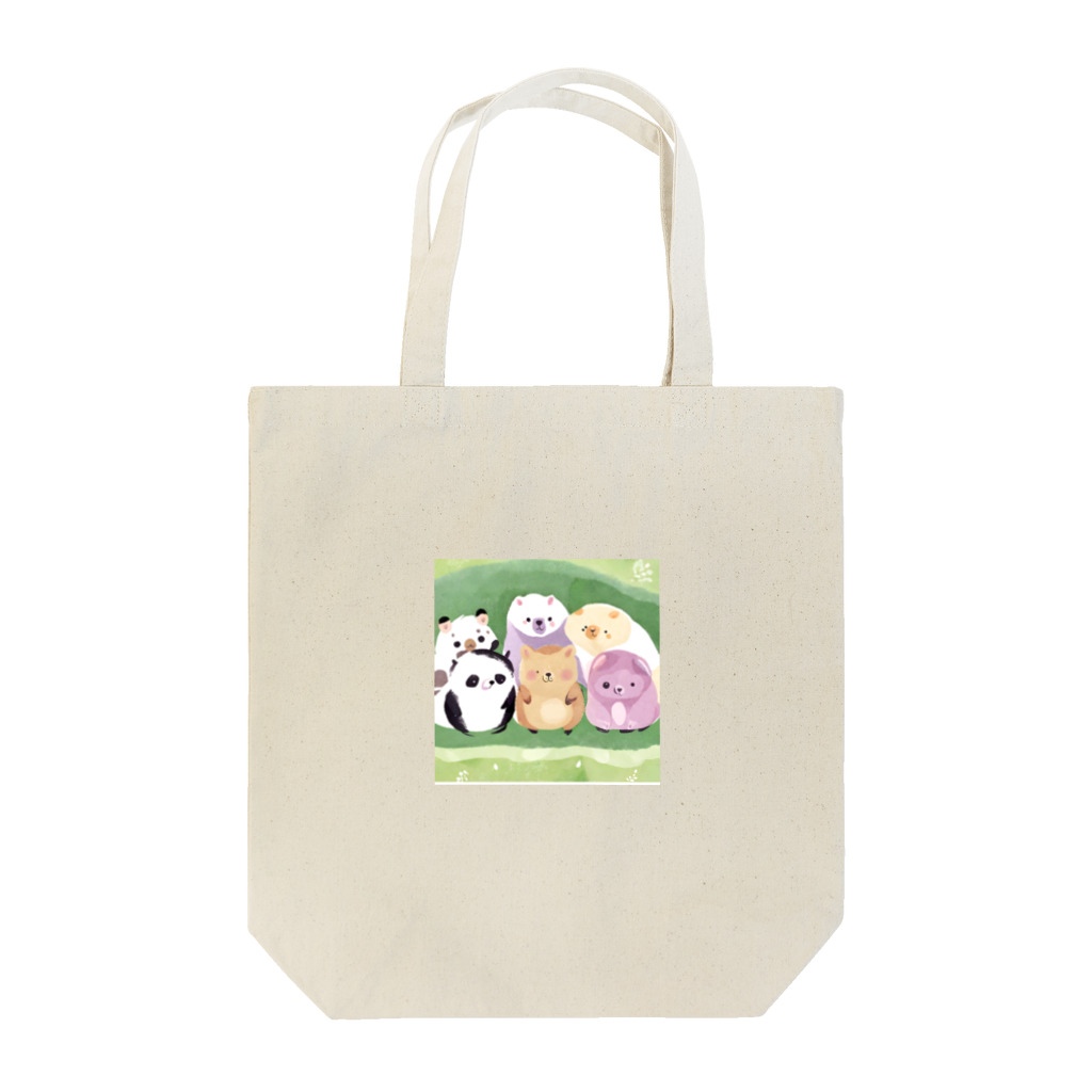 hideyan45の愛くるしいアニマルズ Tote Bag