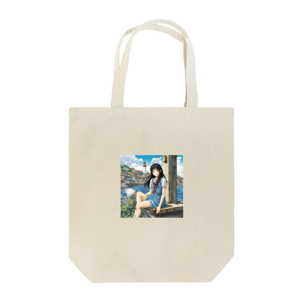 the blue seasonの松井 美穂（まつい みほ） Tote Bag