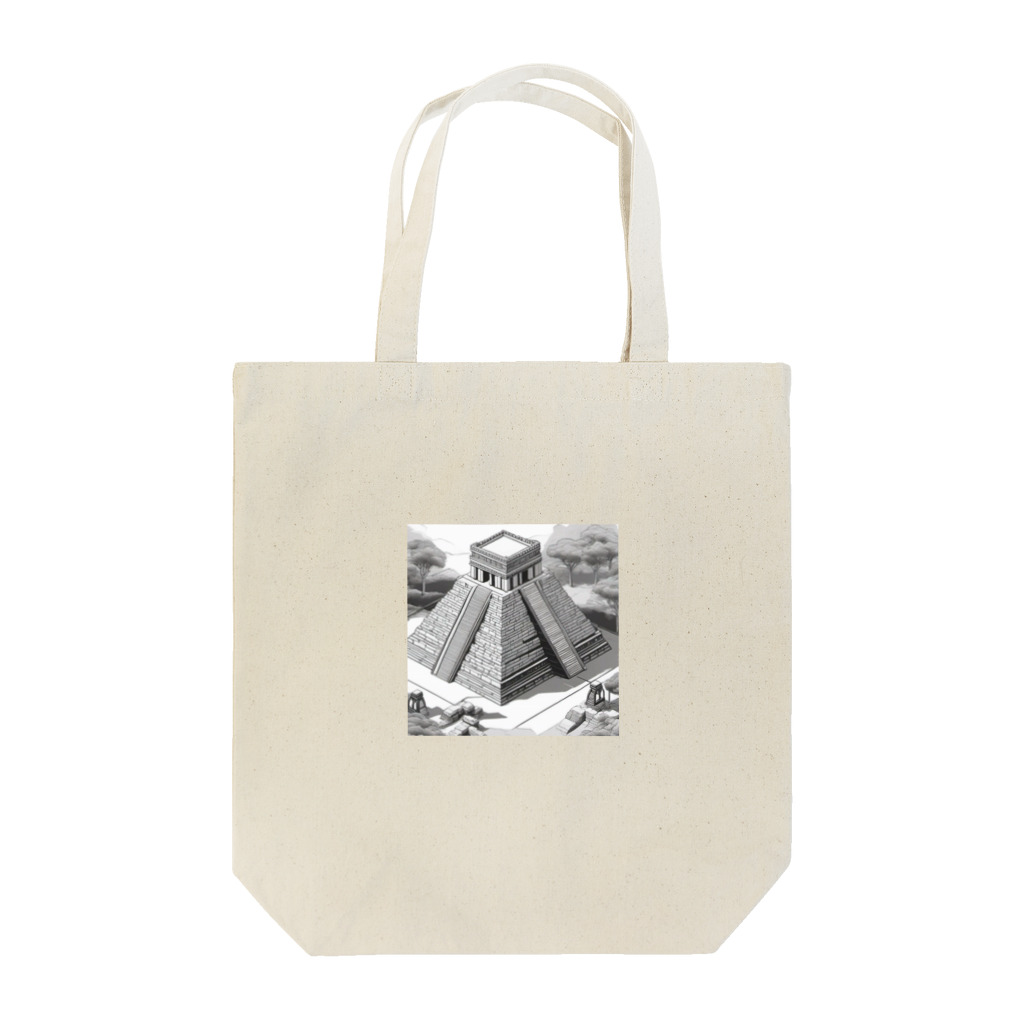 YoMiTの 有名な観光スポットイメージ画像：チチェン・イッツァ（メキシコ） Tote Bag