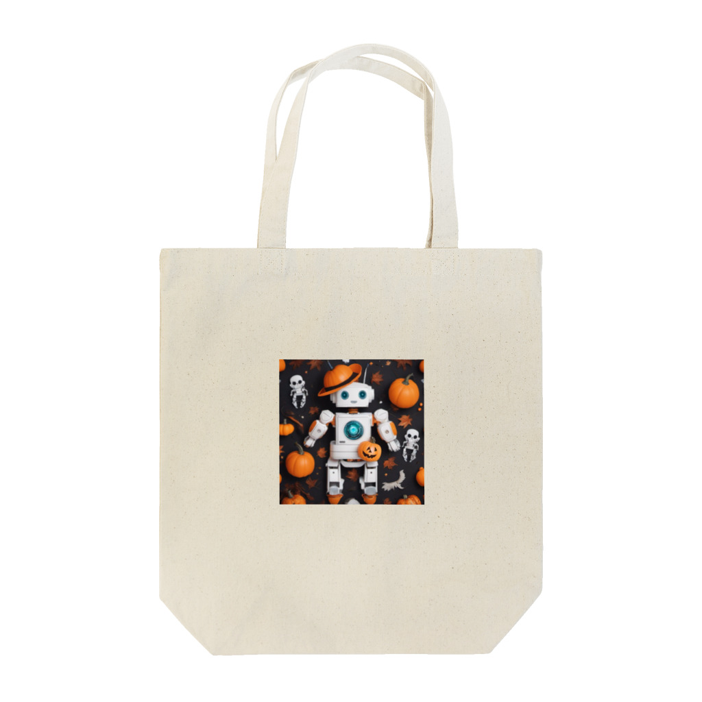 ToToMoの【ハロウィン】ロボット Tote Bag