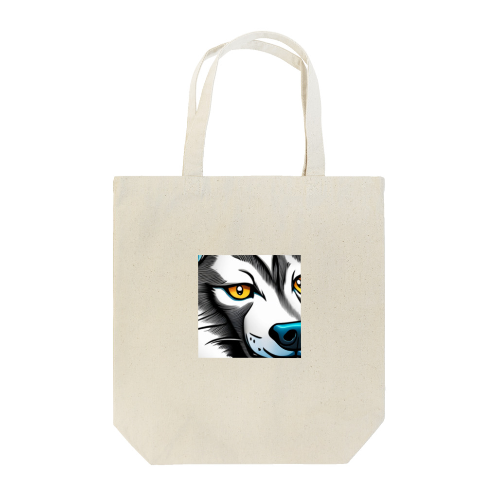 もしもショップのカッコイイ　犬 Tote Bag