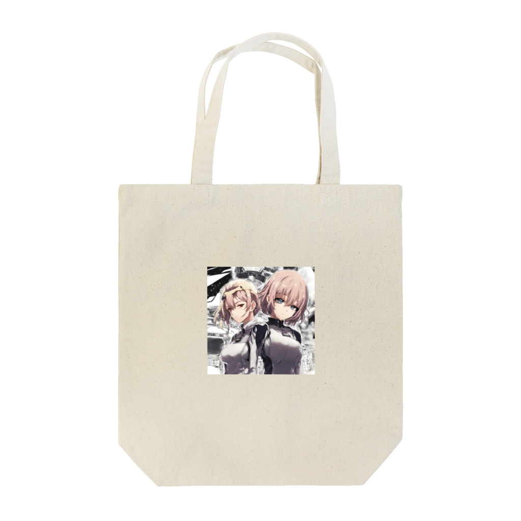 もふもふの美少女の宇宙を探検隊 Tote Bag