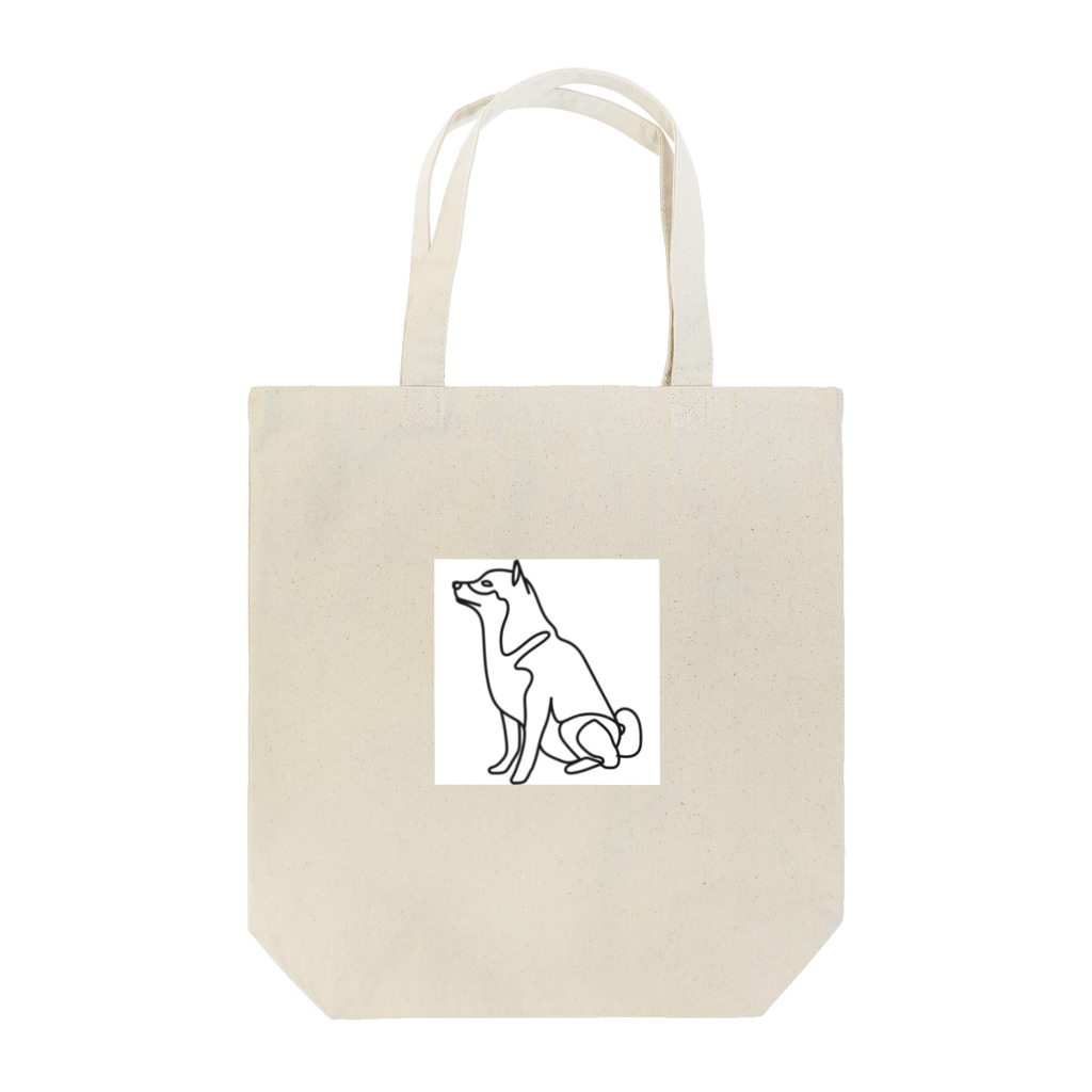 abiko328の柴犬トレジャーズ　ブラック Tote Bag