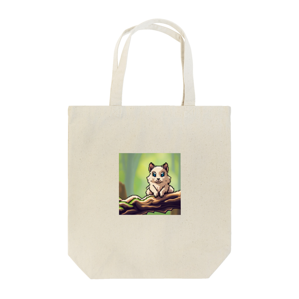 koba777のドット絵フクロモモンガ Tote Bag