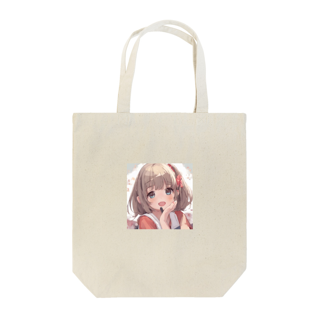 coco1739の可愛い女の子イラストグッズ Tote Bag