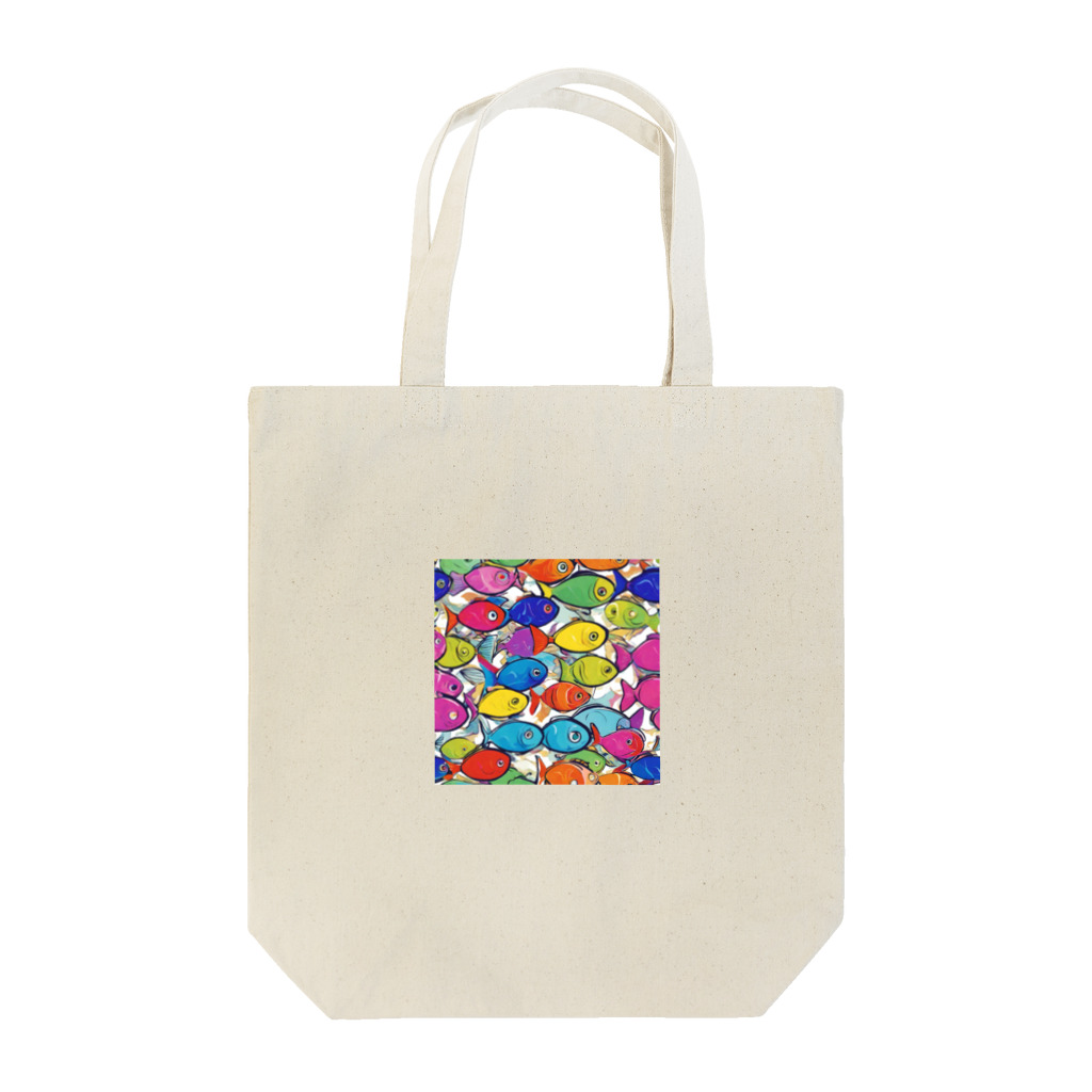 D-JOYのcolorful "sakana" Tote Bag