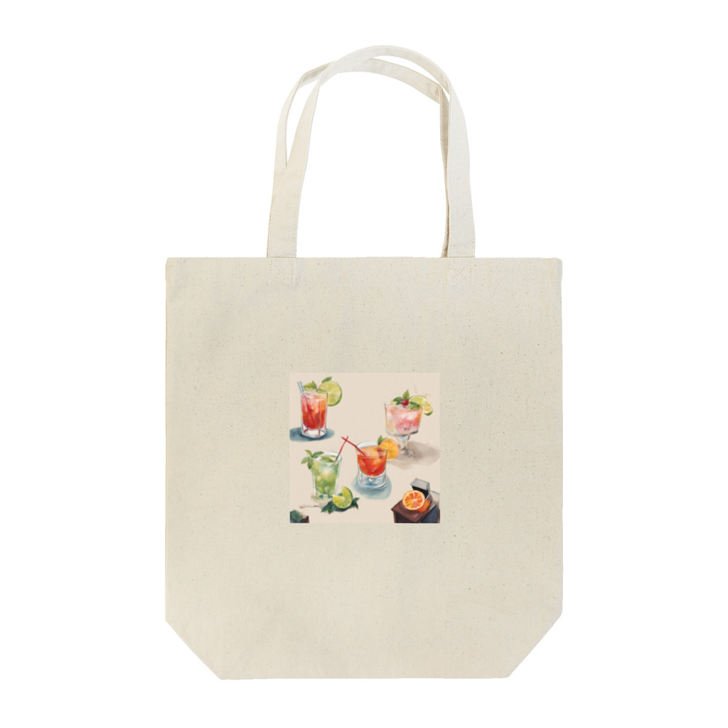 ReoReo-Artの穏やかなカクテルパーティー Tote Bag