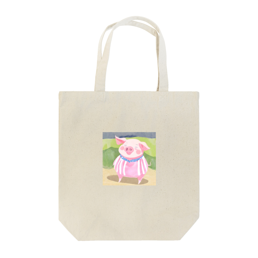 Yumexの豚のブーちゃん Tote Bag