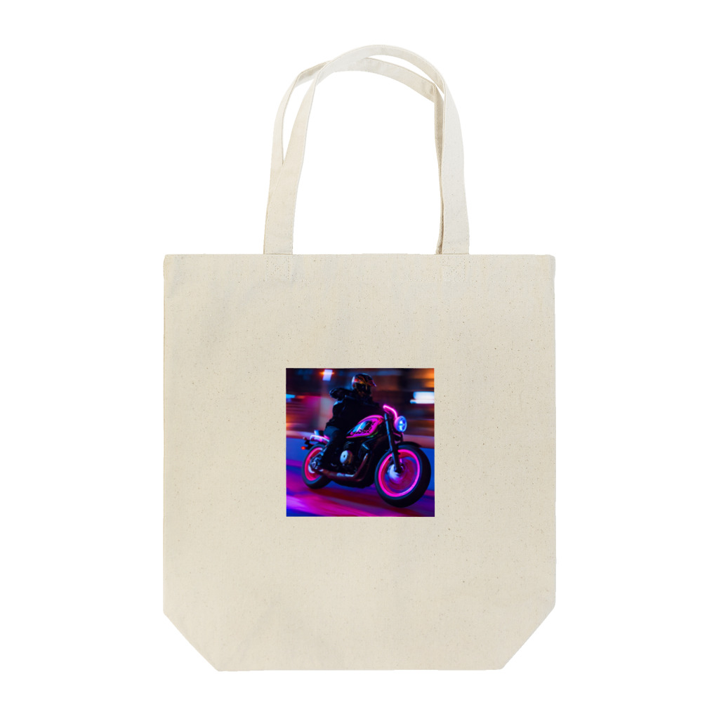 MaSaRuのバイクのイラストグッズ Tote Bag