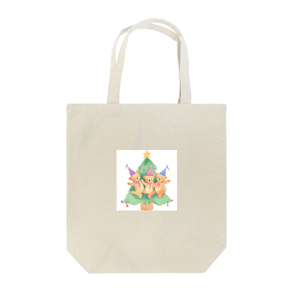 yugorohouseのクリスマスベアーズ Tote Bag