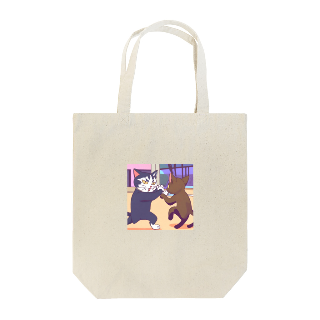 ブギーズのタイマン猫 Tote Bag